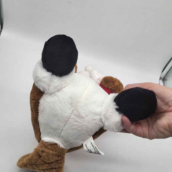 BUC-EE's Christmas Holiday Red Shirt Beaver Plush Stuffed Animal - Picture 6 of 11